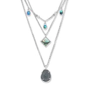 NWT Lucky Brand three layer necklace